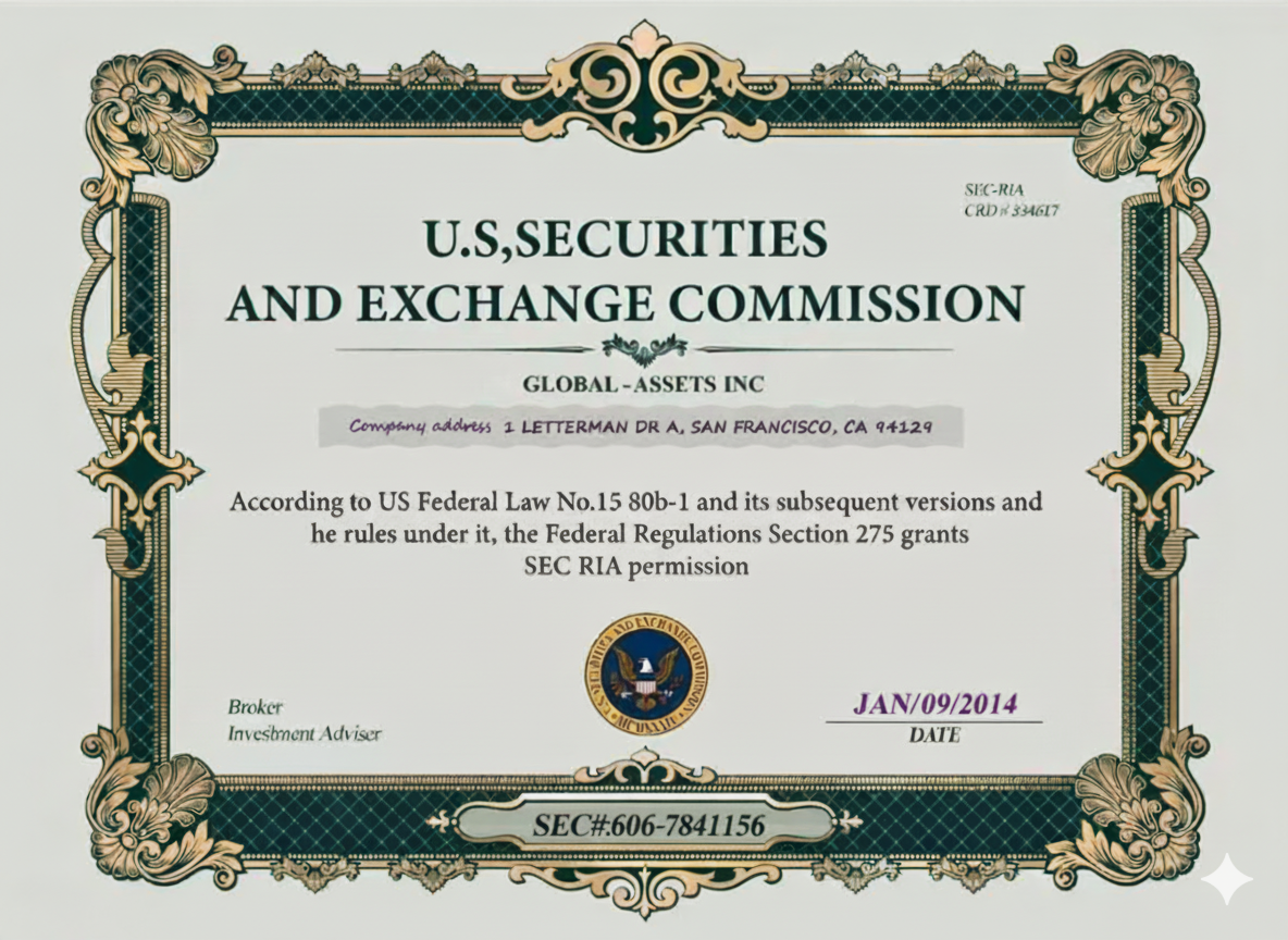 Regulatory License Document